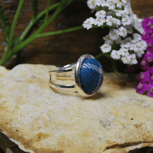 Bague réglable Macdonald Lord Isles Blue