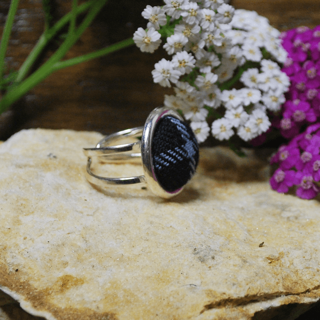 Bague réglable Clergy Blue
