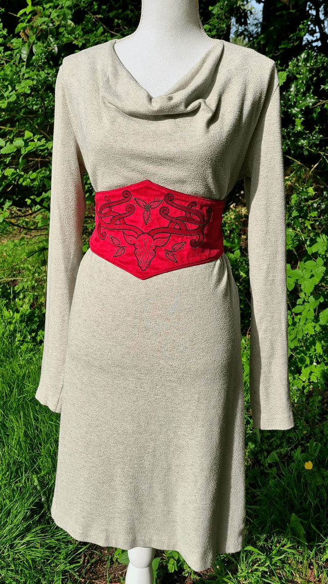 Ceinture-corset au cerf Lindsay