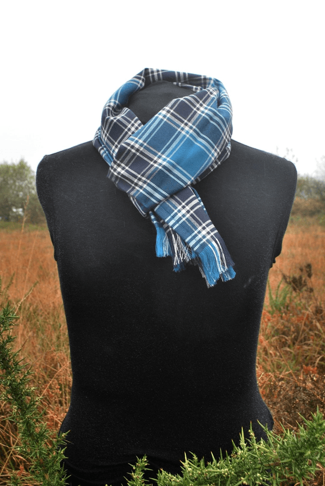 Echarpe Courte MacDonald Lord Isles Blue