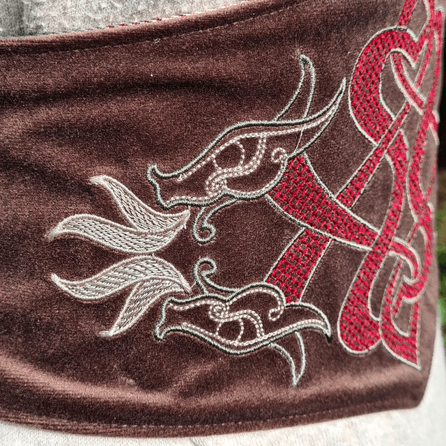 Ceinture-corset aux dragons Auld Scotland
